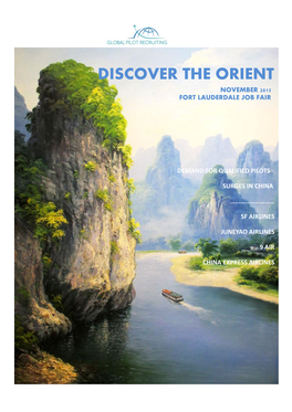 Discover the Orient November 2015 Fort Lauderdale Job Fair