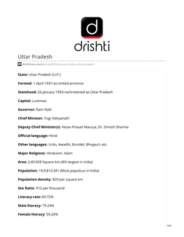 Uttar Pradesh