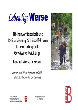 Beispiel Werse in Beckum