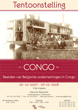 Beelden Van Belgische Ondernemingen in Congo