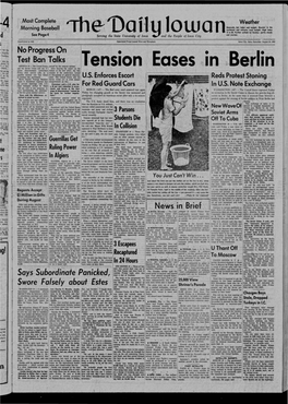 Daily Iowan (Iowa City, Iowa), 1962-08-25