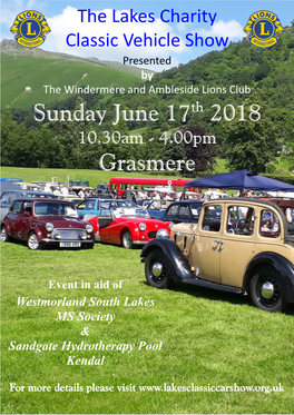 Sunday June 17Th 2018 Grasmere