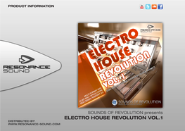 Sounds of Revolution Electro House Revolution Vol.1