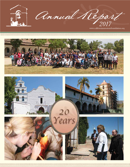 2017 HISTORIC SITES DIRECTORY Mission San Diego Mission San Antonio De Padua Asistencia San Antonio De Pala 10818 San Diego Mission Rd