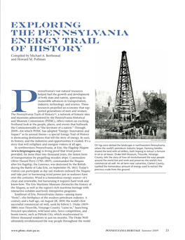 Exploring the Pennsylvania Energy Trail of History Compiled by Michael A