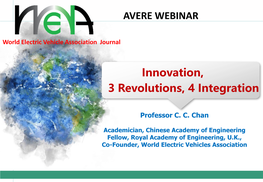 Innovations, 3 Revolutions, 4 Integration