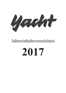 Jahresinhaltsverzeichnis 2017