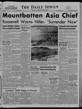 Daily Iowan (Iowa City, Iowa), 1943-08-26