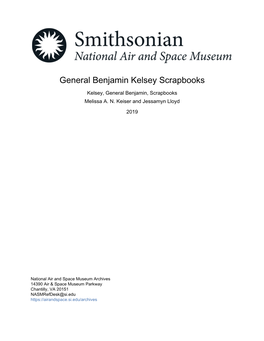 General Benjamin Kelsey Scrapbooks