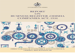 Report on Business Register, Odisha, (Companies Act, 1956)