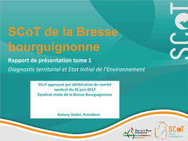 Diagnostic Territorial Et État Initial De L'environnement (Pdf, 13Mo)