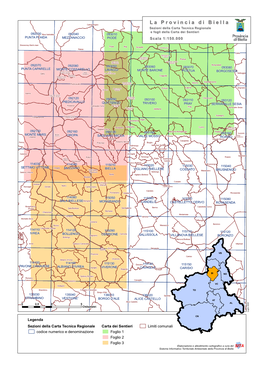 Sezioni Della Carta Tecnica Regionale