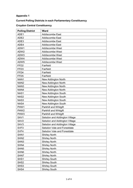 Appendix 1 of the Full (Acting) Returning Officer's Report