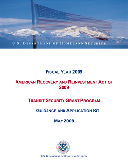 Transit Security Grant Program