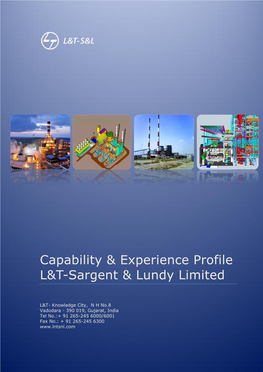 Capability & Experience Profile