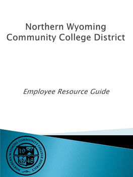 Employee Resource Guide Disclaimer: Information in This Booklet Is for Resource Purposes Only