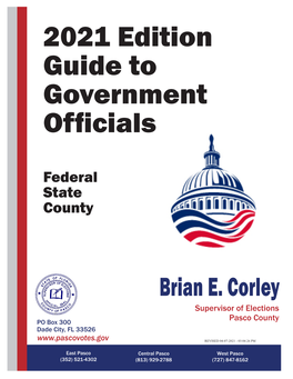 2021 Edition Guide to Government Officials