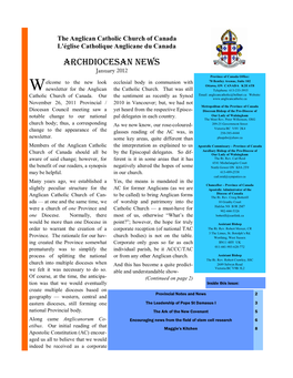 Archdiocesan News