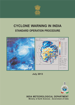 Cyclone Warning in India Standard Operation Procedure
