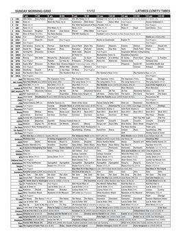 Sunday Morning Grid 1/1/12