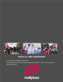 Plaza S.A. and Subsidiaries