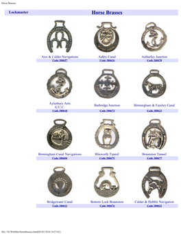 Horse Brasses