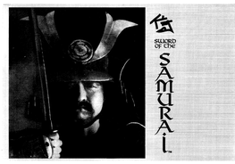 SWORD of the SAMURAI Computer Game MICROPROSE SOFTWARE INC