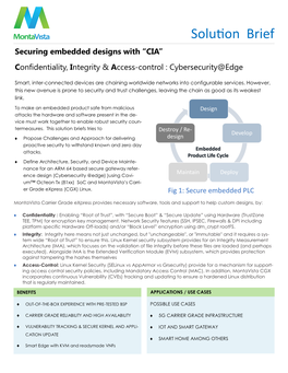 CIA for Security Solution Brief