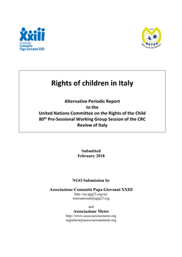 Rights of Children in Italy