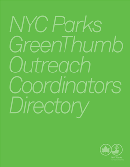 Outreach Coordinator Directory