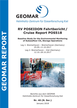 RV POSEIDON Fahrtbericht / Cruise Report POS518