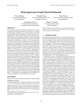 Heterogeneous Graph Neural Network