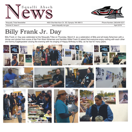 Billy Frank Jr. Day Billy Frank Jr