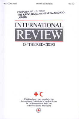 International Review of the Red Cross, May