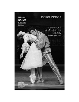 Ballet Notes