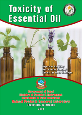 Toxicity of Essential Oil