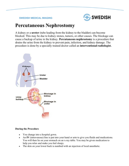 Percutaneous Nephrostomy