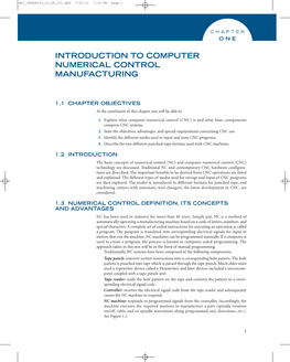 Introduction to Computer Numerical Control Manufacturing