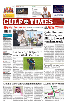 Qatar Summer Festival Gives Fillip to Internal Tourism, Trade