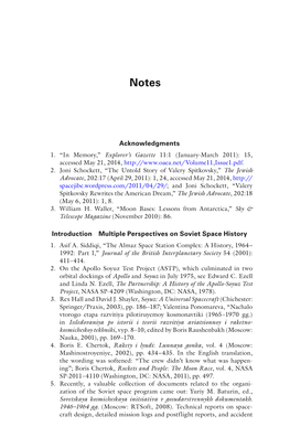 Acknowledgments Introduction Multiple Perspectives on Soviet