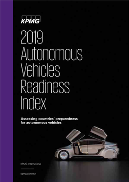 2019 Autonomous Vehicles Readiness Index