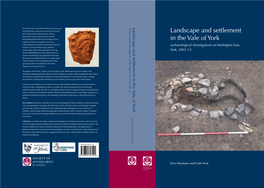 Landscape and Settlement in the Vale of York