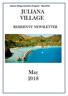 JULIANA VILLAGE May 2018