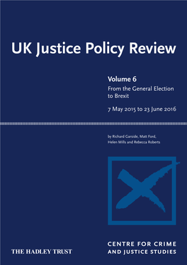 UK Justice Policy Review
