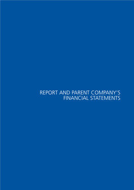 Report and Parent Company's