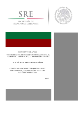 Como Embajador Extraordinario Y Plenipotenciario De México Ante La 2017