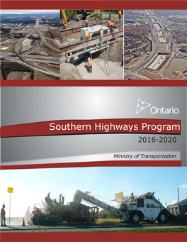 Southern Highways Program 2016-2020