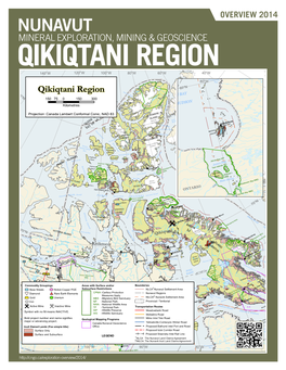 QIKIQTANI REGION Ba 140°W 120°W 100°W 80°W 60°W 40°W