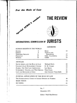 ICJ Review-7-1971-Eng