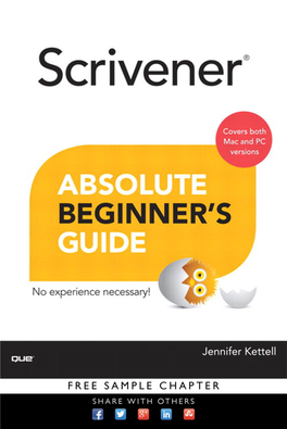 Scrivener®: Absolute Beginner's Guide